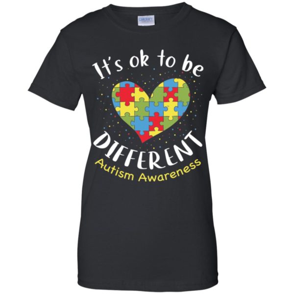 It's Ok To Be Different Autism Awareness Shirt