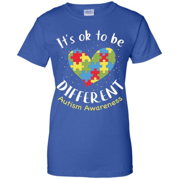 It's Ok To Be Different Autism Awareness Shirt