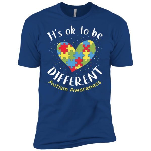 It's Ok To Be Different Autism Awareness Shirt