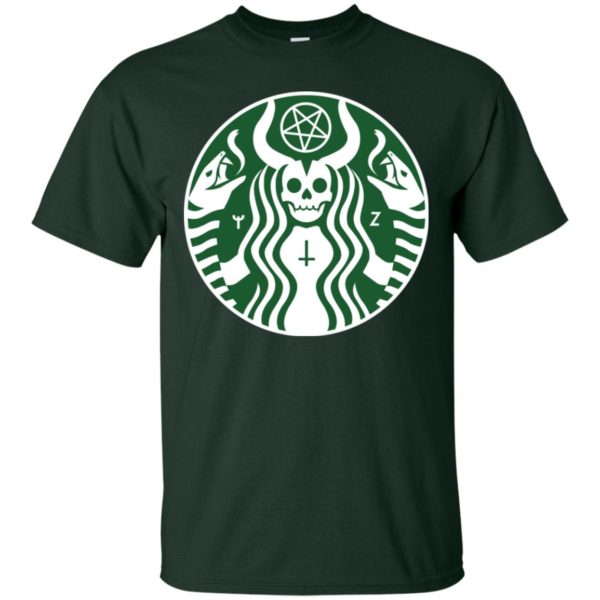 Satanic Demonic Evil Siren Starbucks Shirt