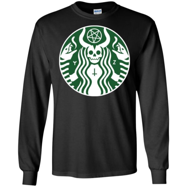 Satanic Demonic Evil Siren Starbucks Shirt