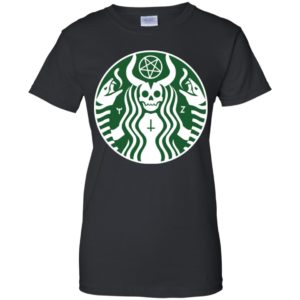 Satanic Demonic Evil Siren Starbucks Shirt image Satanic Demonic Evil Siren Starbucks Shirt