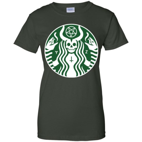 Satanic Demonic Evil Siren Starbucks Shirt