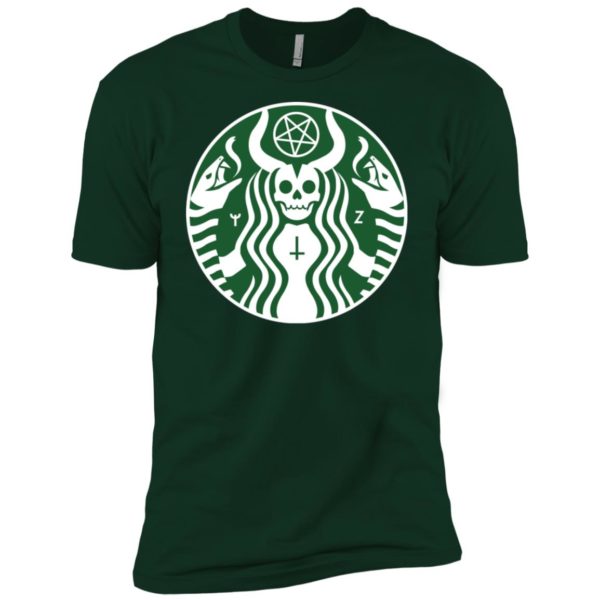 Satanic Demonic Evil Siren Starbucks Shirt