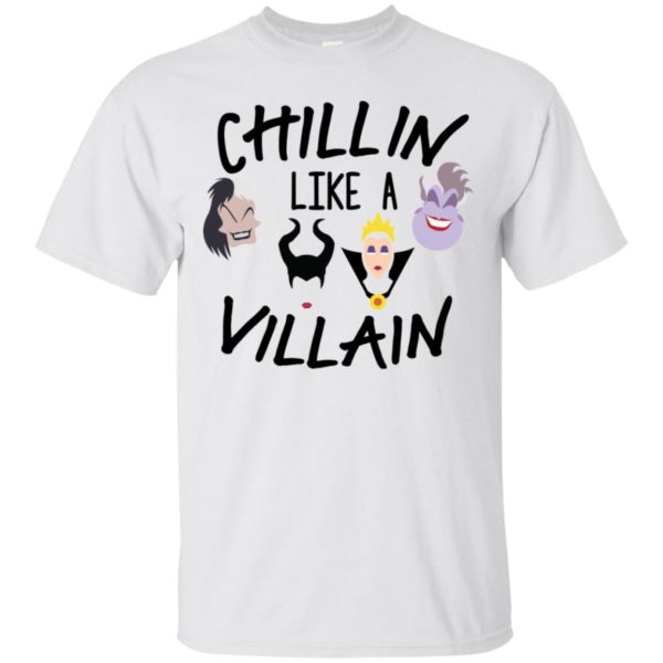 Disney Chillin' Like a Villain Shirt