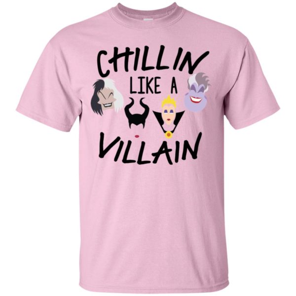 Disney Chillin' Like a Villain Shirt