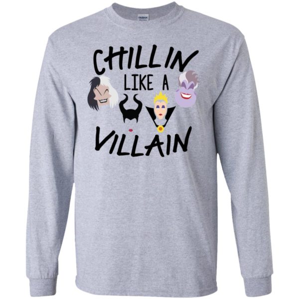 Disney Chillin' Like a Villain Shirt