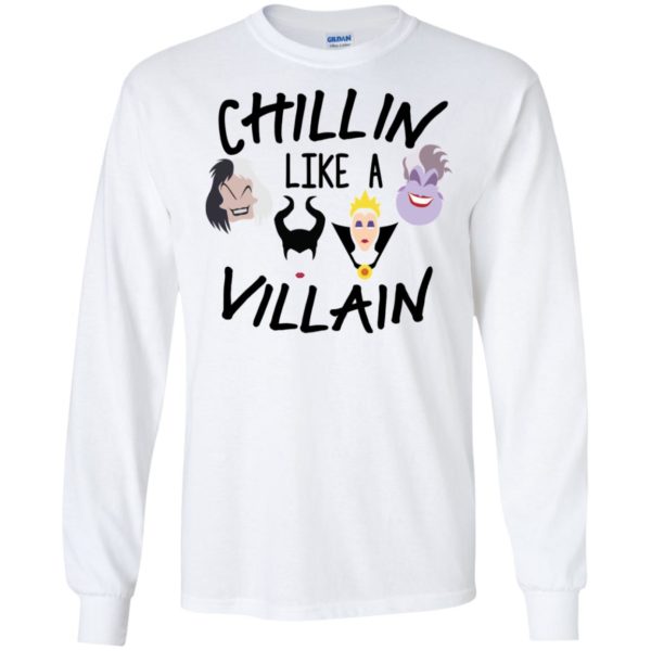 Disney Chillin' Like a Villain Shirt