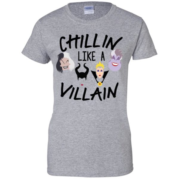 Disney Chillin' Like a Villain Shirt