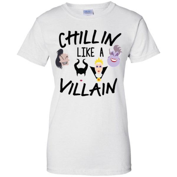 Disney Chillin' Like a Villain Shirt