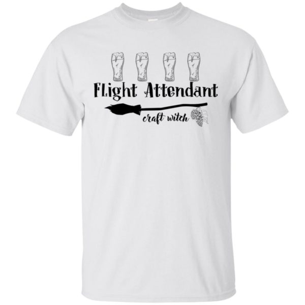 Flight Attendant Craft Witch Shirt