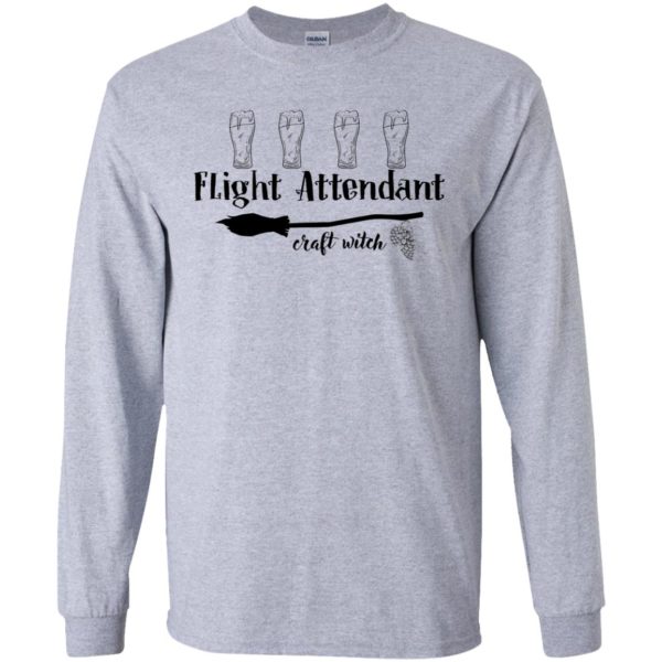 Flight Attendant Craft Witch Shirt