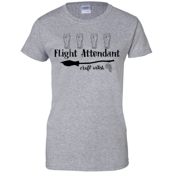 Flight Attendant Craft Witch Shirt