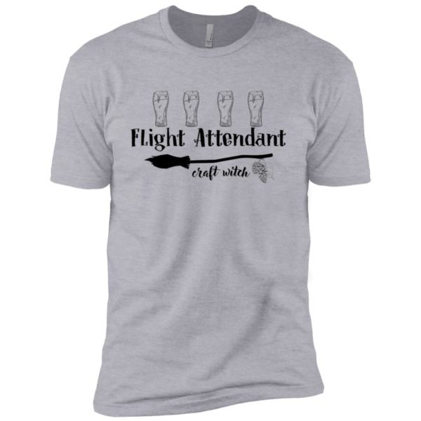 Flight Attendant Craft Witch Shirt