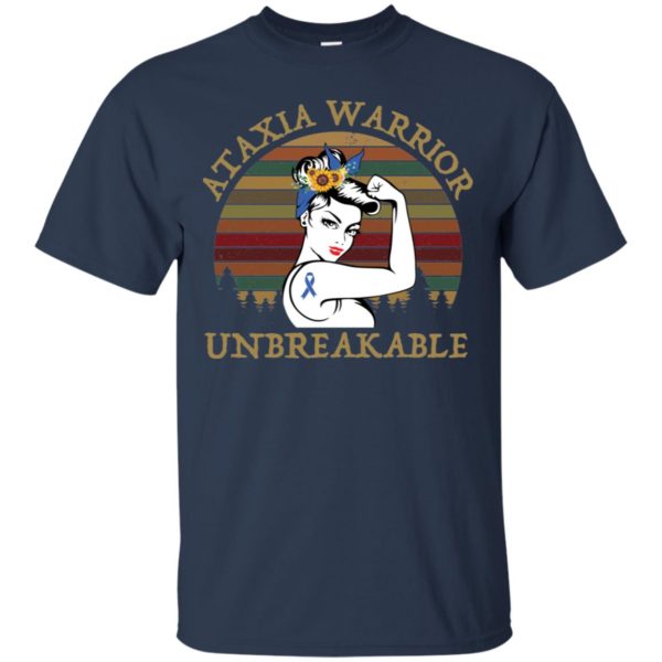 Ataxia Warrior Unbreakable Awareness Shirt