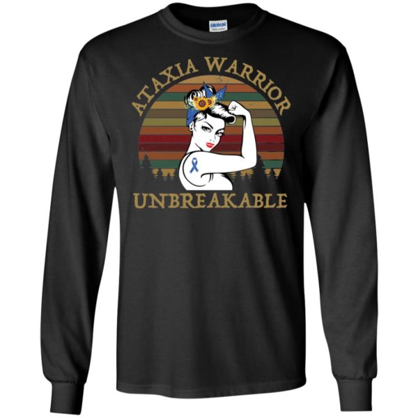 Ataxia Warrior Unbreakable Awareness Shirt