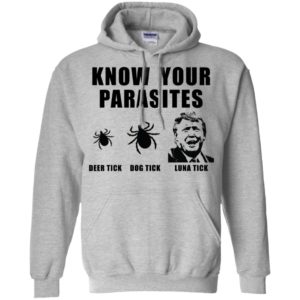 Donald Trump Know your parasites, Deer tick, Dog tick, Luna tick Shirt image Donald Trump Know your parasites, Deer tick, Dog tick, Luna tick Shirt