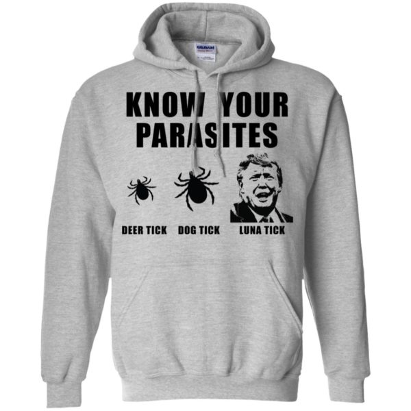 Donald Trump Know your parasites, Deer tick, Dog tick, Luna tick Shirt