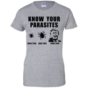 Donald Trump Know your parasites, Deer tick, Dog tick, Luna tick Shirt image Donald Trump Know your parasites, Deer tick, Dog tick, Luna tick Shirt
