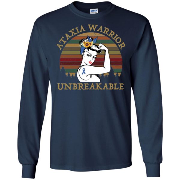 Ataxia Warrior Unbreakable Awareness Shirt