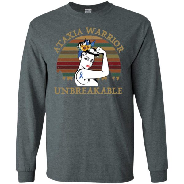 Ataxia Warrior Unbreakable Awareness Shirt