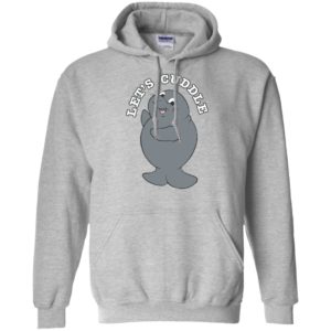 Let's Cuddle Funny Manatee Shirt