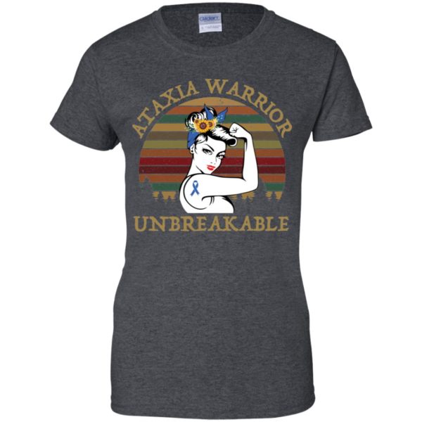 Ataxia Warrior Unbreakable Awareness Shirt