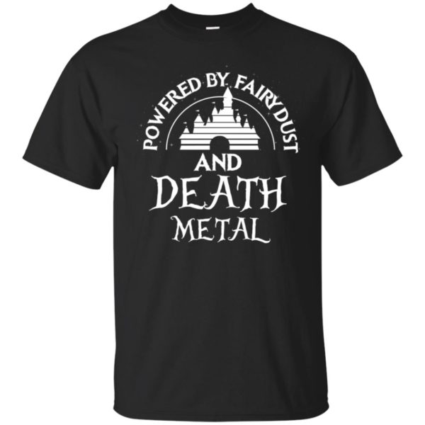 Disney Powered By Fairydust and Death Metal Shirt