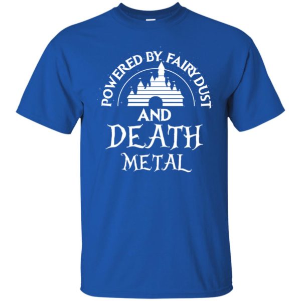 Disney Powered By Fairydust and Death Metal Shirt