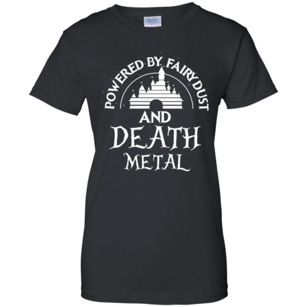 Disney Powered By Fairydust and Death Metal Shirt