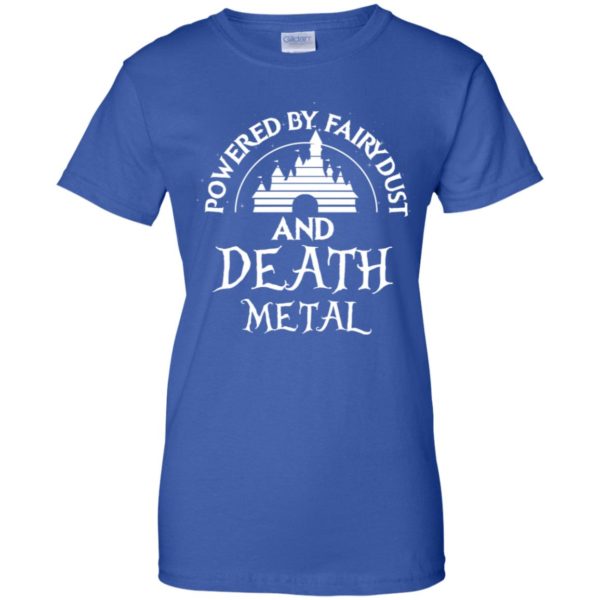 Disney Powered By Fairydust and Death Metal Shirt