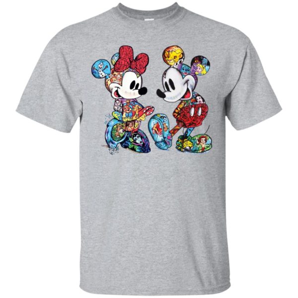 Mickey Minnie Tattoo Love Shirt