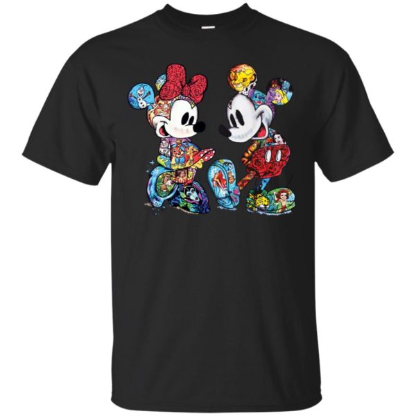 Mickey Minnie Tattoo Love Shirt