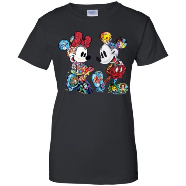 Mickey Minnie Tattoo Love Shirt