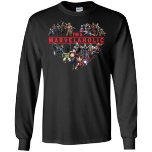 I Am A Marvelaholic Shirt image I Am A Marvelaholic Shirt