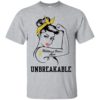 Childhood Cancer Mom Unbreakable Shirt