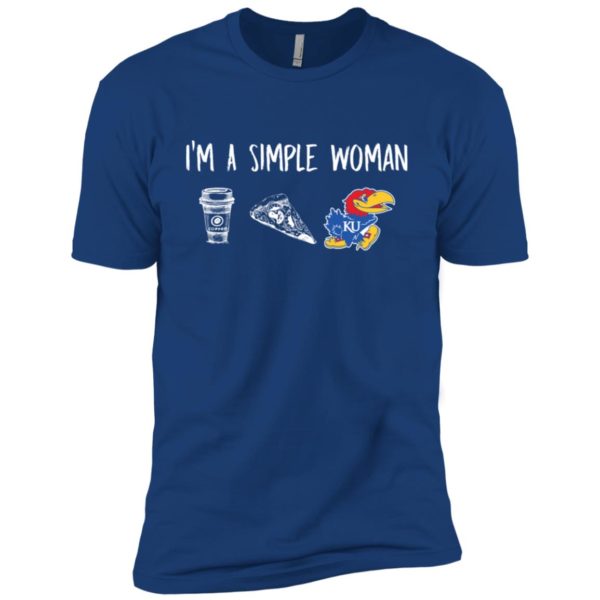 I'm A Simple Woman Kansas Jayhawks Shirt