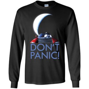 Spacex Starman DON'T PANIC Shirt