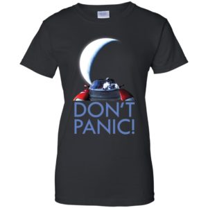 Spacex Starman DON'T PANIC Shirt