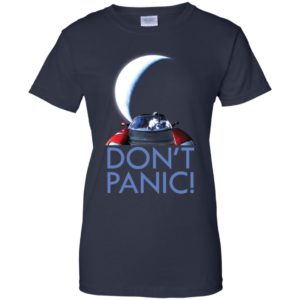 Spacex Starman DON'T PANIC Shirt