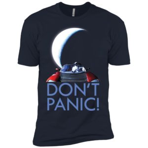 Spacex Starman DON'T PANIC Shirt