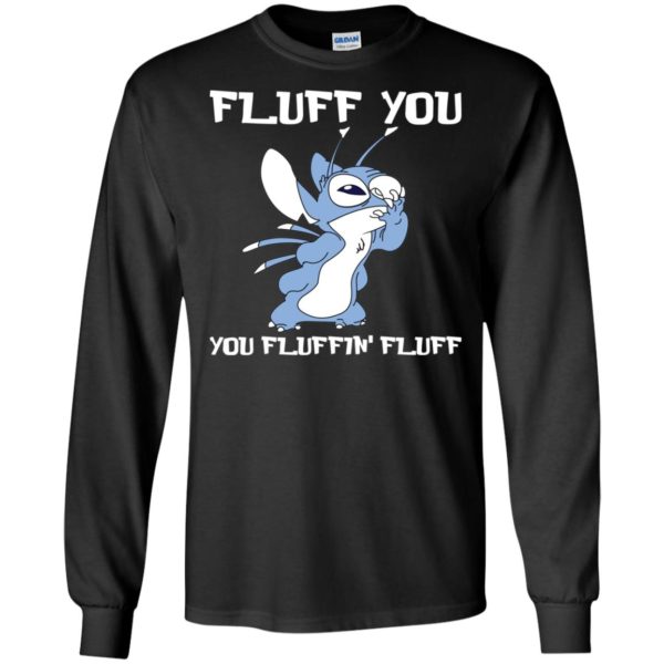 Lilo And Stitch Fluff Cat Love Fluff You You Fluffin' Fluff Shirt