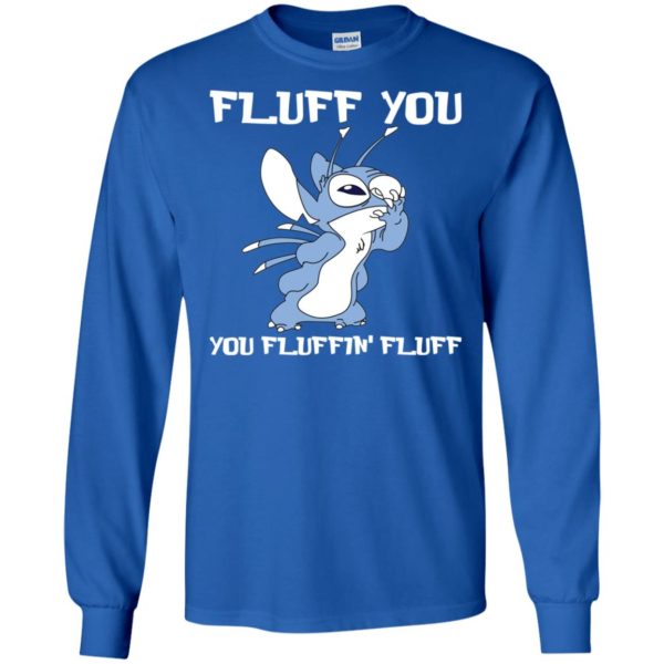 Lilo And Stitch Fluff Cat Love Fluff You You Fluffin' Fluff Shirt