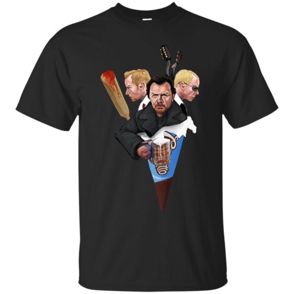 Blood and Ice Cream Cornetto Trilogy Shirt