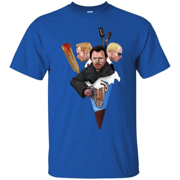 Blood and Ice Cream Cornetto Trilogy Shirt