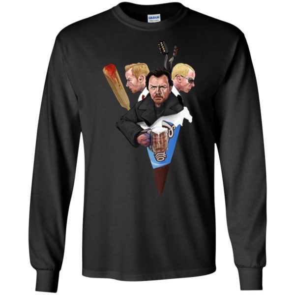 Blood and Ice Cream Cornetto Trilogy Shirt