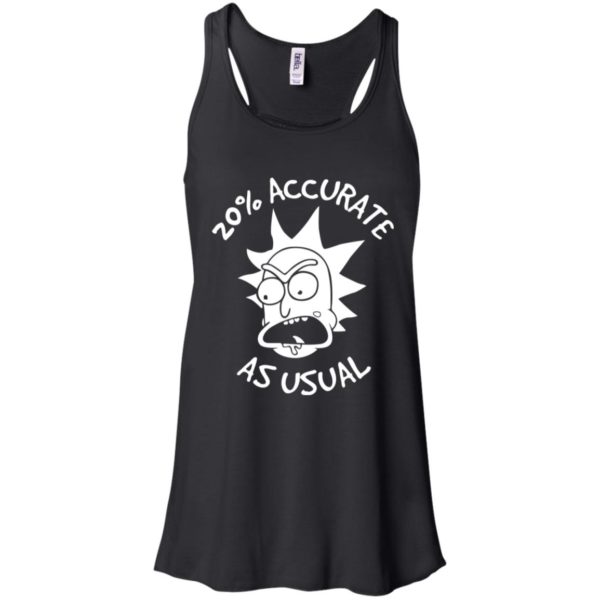 Rick and Morty 20% Accurate as Usual Shirt