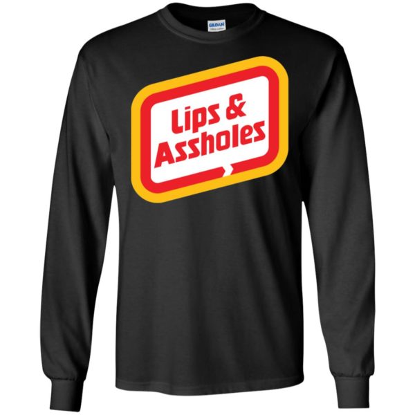 Lips & Assholes Hot Dog Shirt
