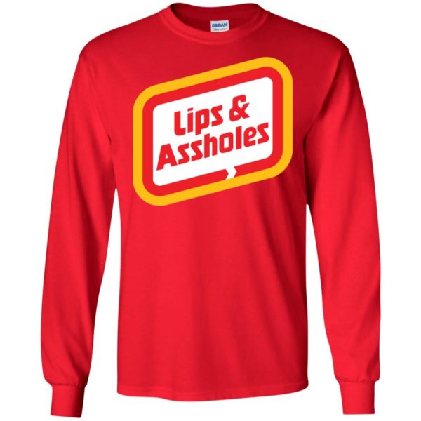 Lips & Assholes Hot Dog Shirt