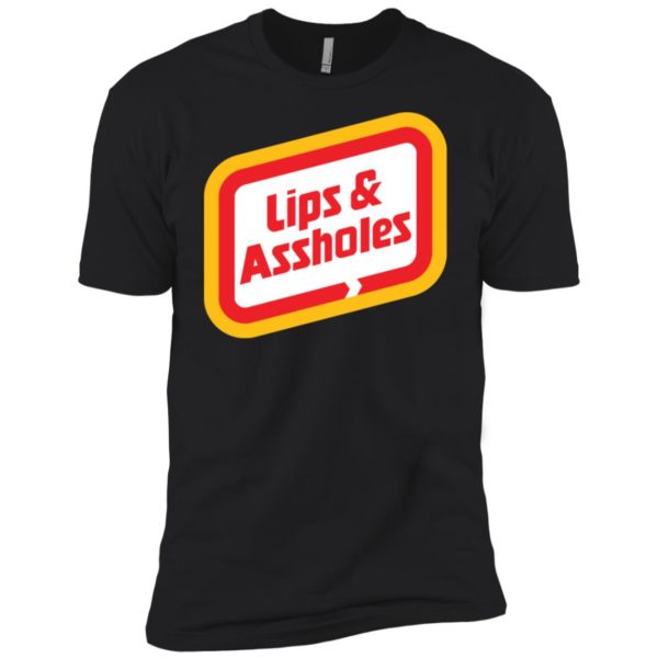 Lips & Assholes Hot Dog Shirt